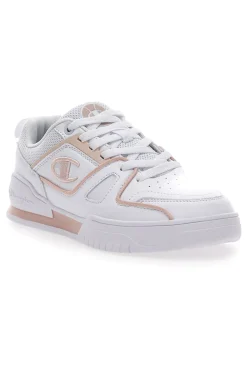 Sneakers Bianche e Rosa Champion 3 Point Low