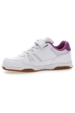 Sneakers Bianche e Rosa Con Strappo in Velcro Champion CLY 87 G PS