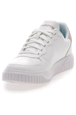 Sneakers Bianche e Rosa con Glitter Lotto Venus 1 AMF III GLI W