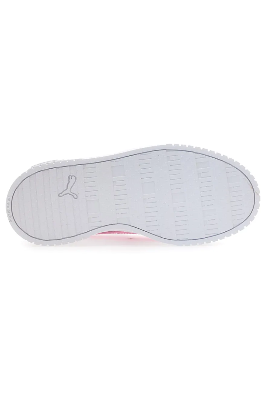 Sneakers Bianche e Rosa Con Lacci Puma Carina 2 Ps