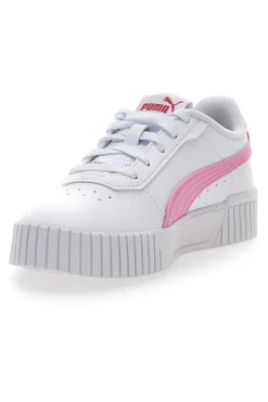 Sneakers Bianche e Rosa Con Lacci Puma Carina 2 Ps