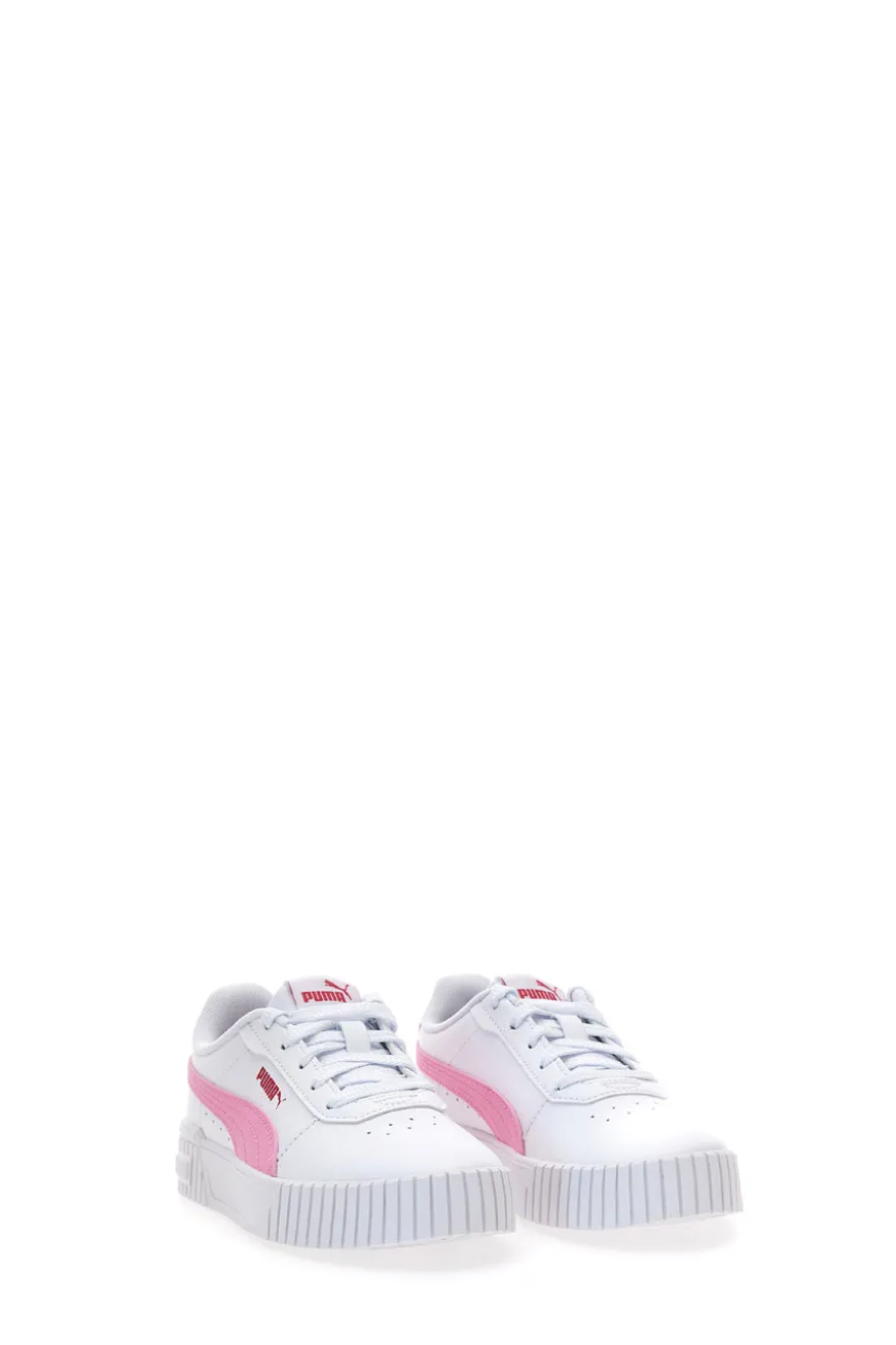 Sneakers Bianche e Rosa Con Lacci Puma Carina 2 Ps