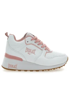 Sneakers Bianche e Rosa Con Platform Everlast Ev129