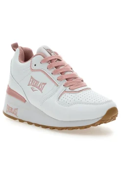 Sneakers Bianche e Rosa Con Platform Everlast Ev129
