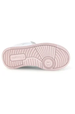 Sneakers bianche e rosa con strappo Champion RD18 2.0 LOW G PS