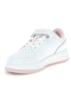 Sneakers bianche e rosa con strappo Champion RD18 2.0 LOW G PS