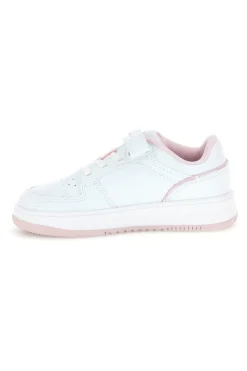 Sneakers bianche e rosa con strappo Champion RD18 2.0 LOW G PS