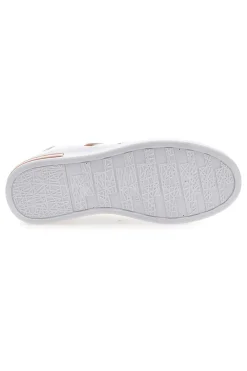 Sneakers bianche e rosa con lacci CAFE' COST BK2450
