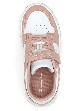 Sneakers Bianche e Rosa Champion Rebound 2 Low G Ps