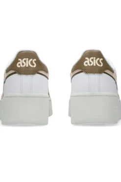 Sneakers Bianche e Rosa Con Platform Asics Japan S