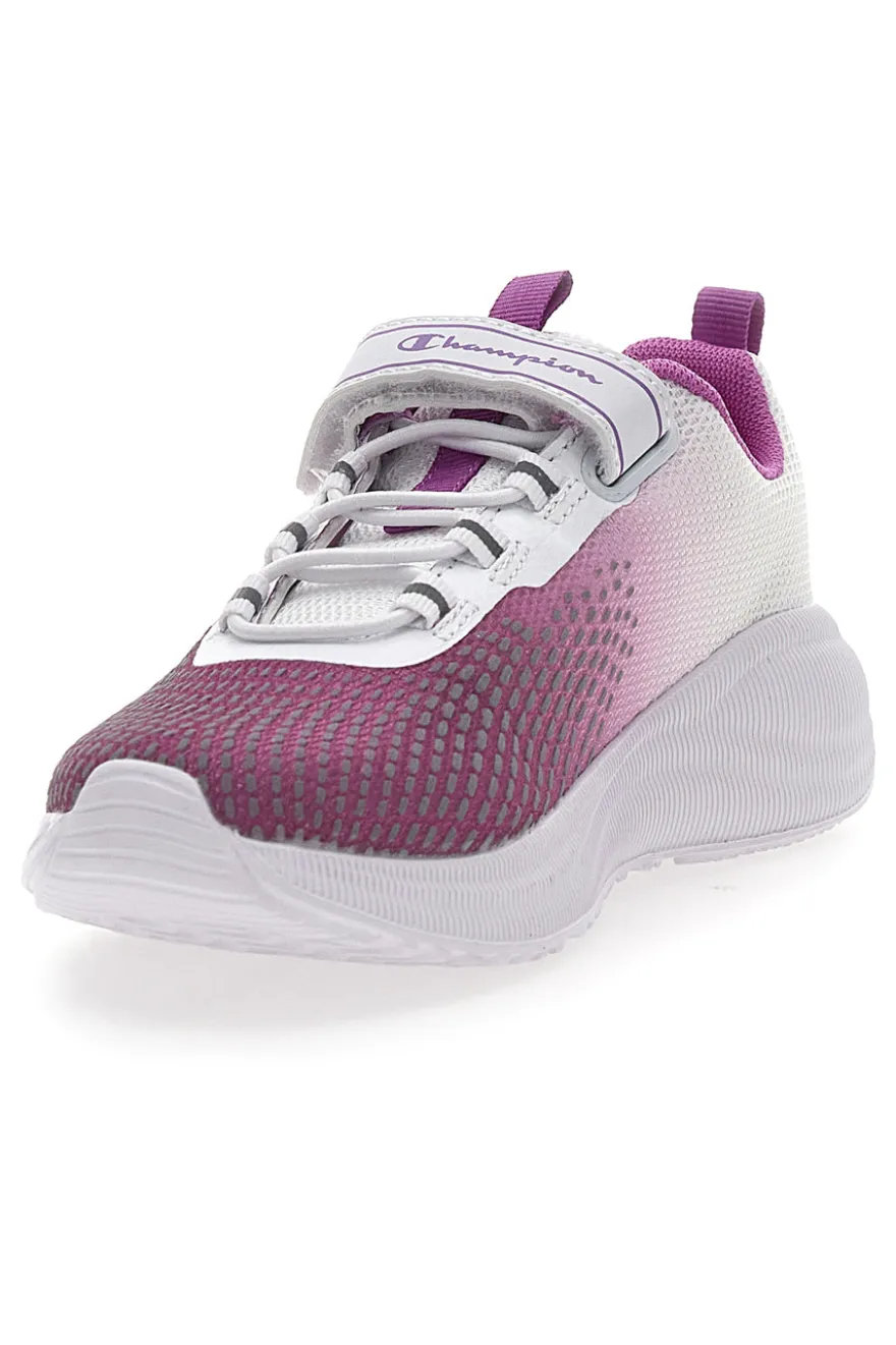 Sneakers Bianche e Rosa Con Logo Laterale Champion Syphon Reflect G PS
