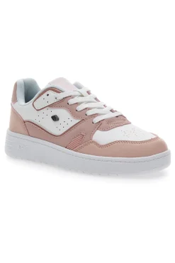 Sneakers Bianche e Rosa con Lacci British Knights 53360303