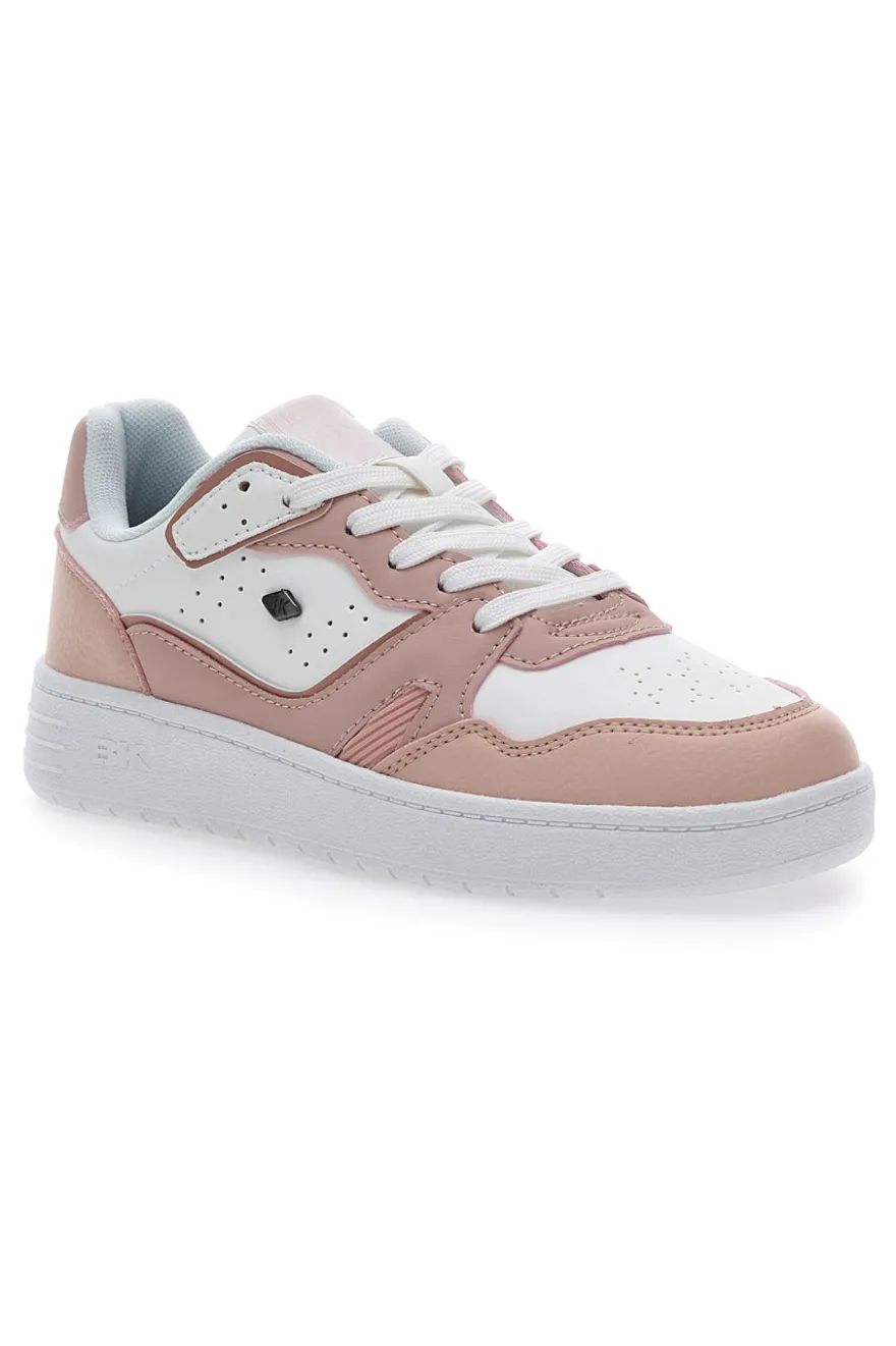 Sneakers Bianche e Rosa con Lacci British Knights 53360303