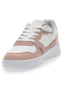 Sneakers Bianche e Rosa con Lacci British Knights 53360303