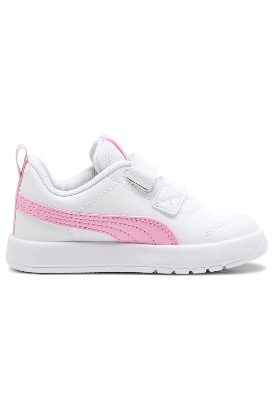 Sneakers Bianche e Rosa Con Strappi Puma Courtflex V3 V Inf