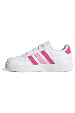 Sneakers bianche e rosa con lacci ADIDAS Breaknet 2.0 K