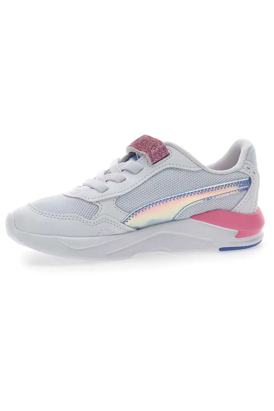 Sneakers Bianche e Rosa da Bimba PUMA X-RAY SPEED LITE DEEP AC+PS