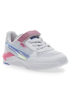 Sneakers Bianche e Rosa da Bimba PUMA X-RAY SPEED LITE DEEP AC+PS