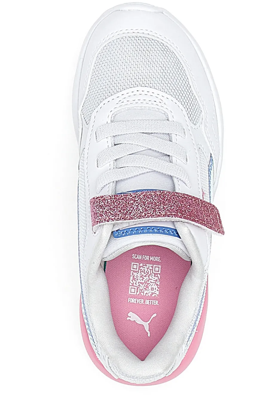 Sneakers Bianche e Rosa da Bimba PUMA X-RAY SPEED LITE DEEP AC+PS