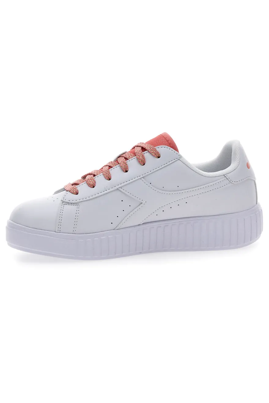 Sneakers Bianche e Rosa DIADORA GAME STEP P PS GLITCH