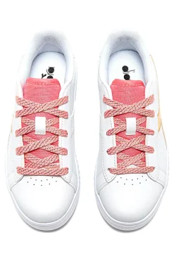 Sneakers Bianche e Rosa DIADORA GAME STEP P PS GLITCH
