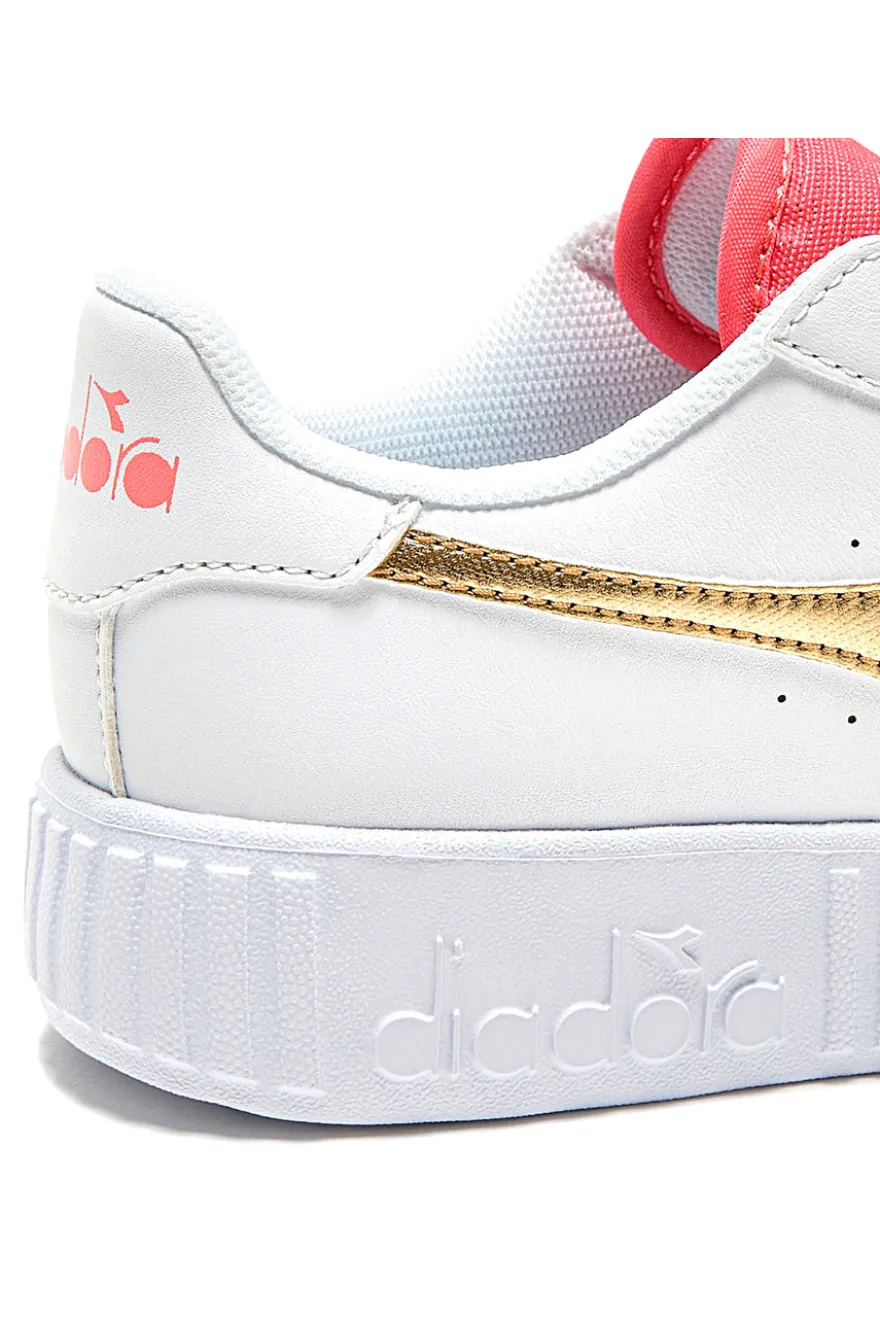 Sneakers Bianche e Rosa DIADORA GAME STEP P PS GLITCH