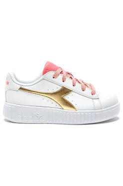 Sneakers Bianche e Rosa DIADORA GAME STEP P PS GLITCH