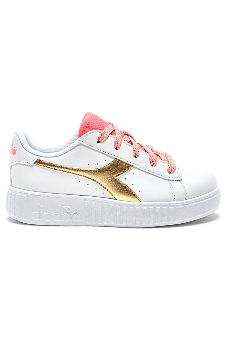 Sneakers Bianche e Rosa DIADORA GAME STEP P PS GLITCH