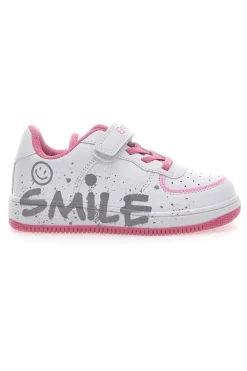 Sneakers Bianche e Rosa Grazie 2327