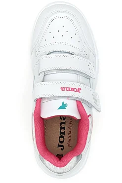 Sneakers Bianche e Rosa Joma W School 2413