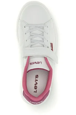 Sneakers Bianche e Rosa Levi's Bell JR