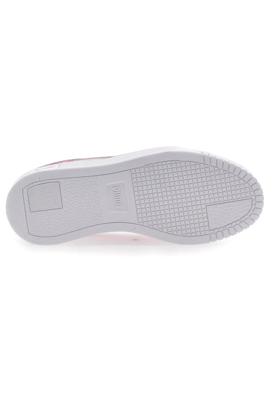 Sneakers Bianche e Rosa Puma Carina Street Deep Dive Jr