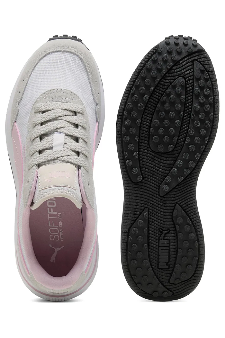 Sneakers Bianche e Rosa Puma R78 GLANCE