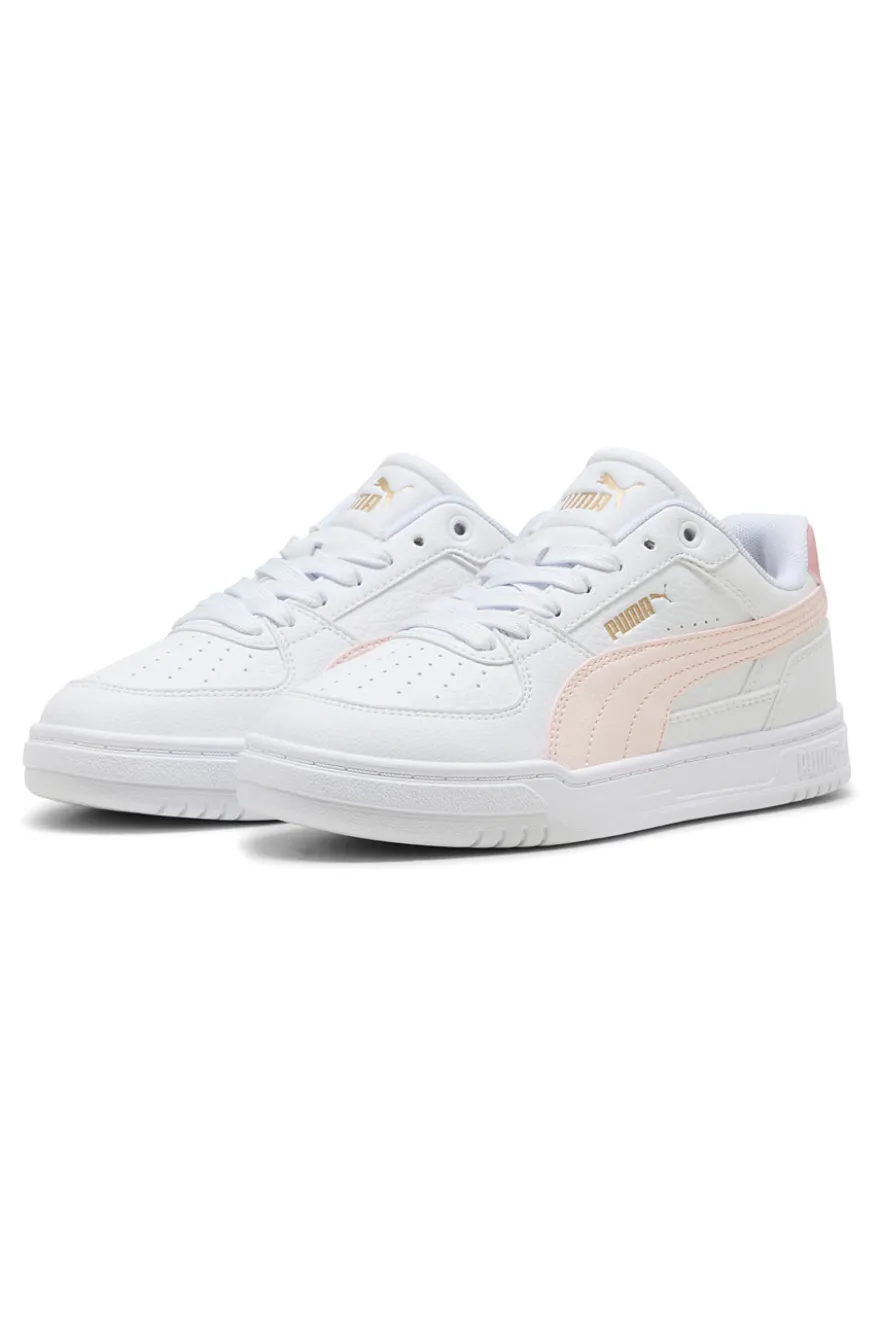 Sneakers bianche e rosa Puma Caven III Jr