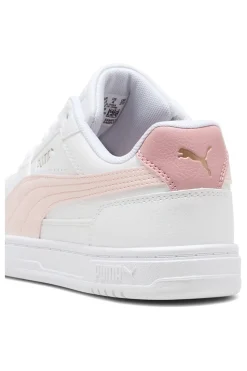 Sneakers bianche e rosa Puma Caven III Jr