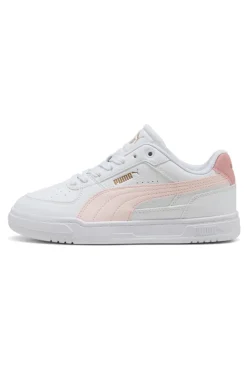 Sneakers bianche e rosa Puma Caven III Jr