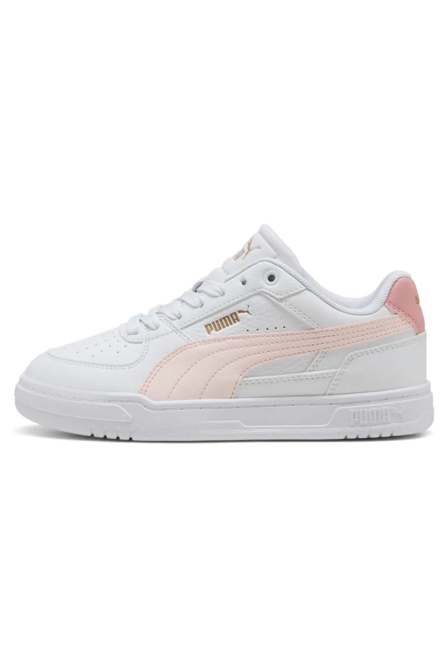 Sneakers bianche e rosa Puma Caven III Jr