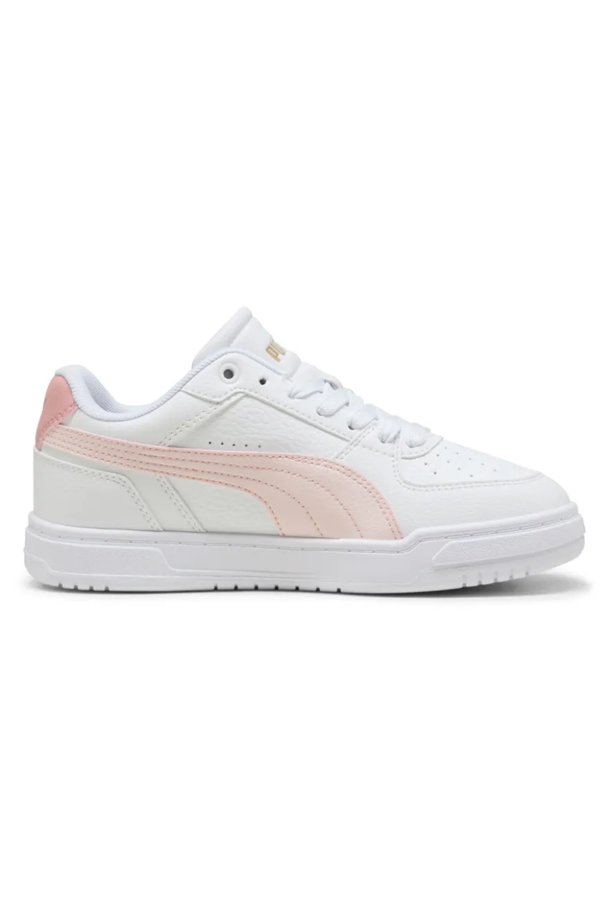 Sneakers bianche e rosa Puma Caven III Jr