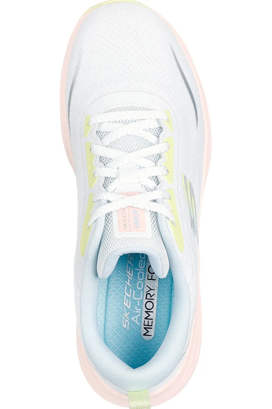Sneakers Bianche e Rosa Skechers Vapor Foam Smooth Ride
