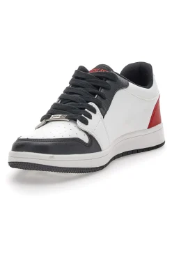 Sneakers Bianche e Rosse Casual Everlast 715
