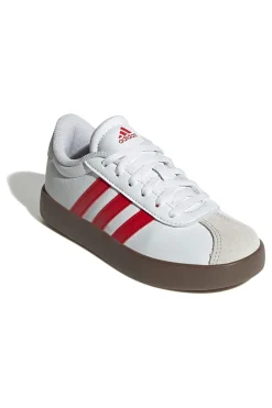 Sneakers Bianche e Rosse Adidas VL Court 3