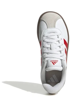 Sneakers Bianche e Rosse Adidas VL Court 3