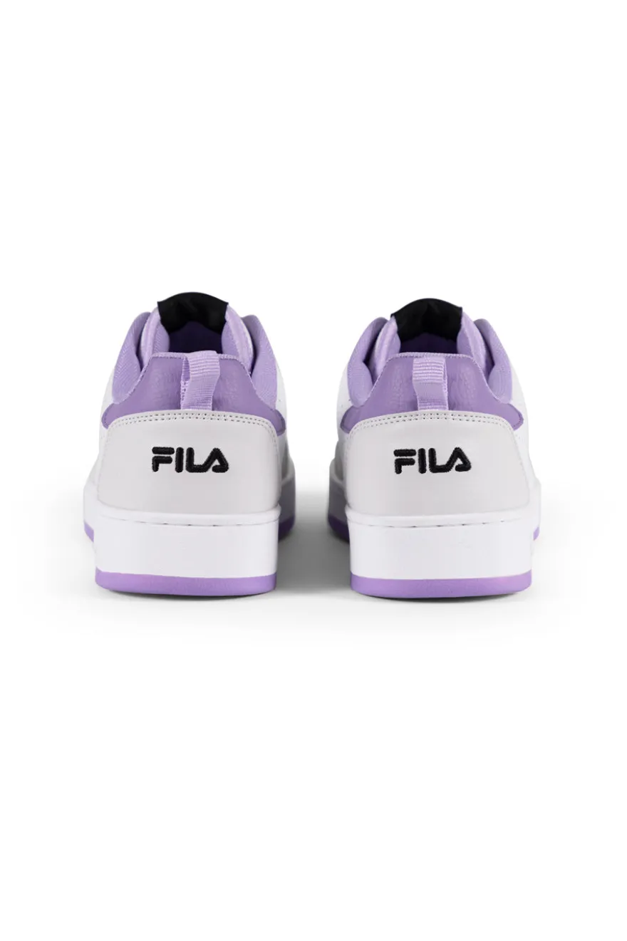 Sneakers Bianche e Suola Lilla Fila Raga Wmn