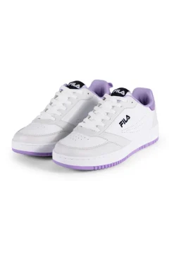 Sneakers Bianche e Suola Lilla Fila Raga Wmn