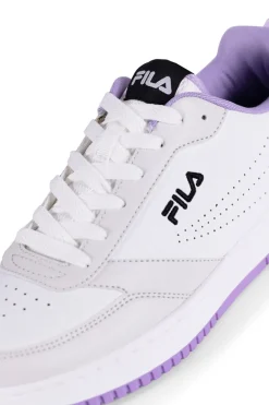 Sneakers Bianche e Suola Lilla Fila Raga Wmn