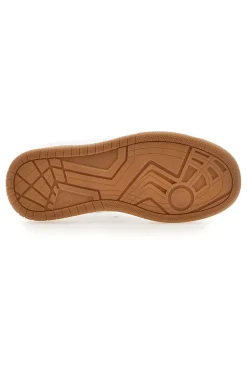 Sneakers bianche e verdi con strappo Champion RS25 U PS