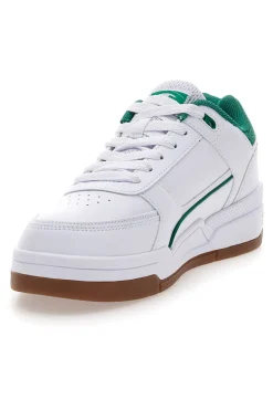 Sneakers Bianche e Verdi con Tomaia Traforata CHAMPION RD18 HERITAGE LOW