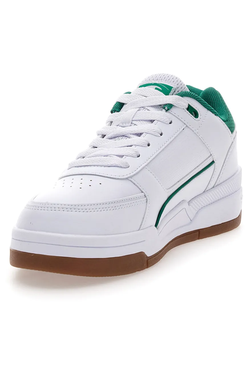 Sneakers Bianche e Verdi con Tomaia Traforata CHAMPION RD18 HERITAGE LOW