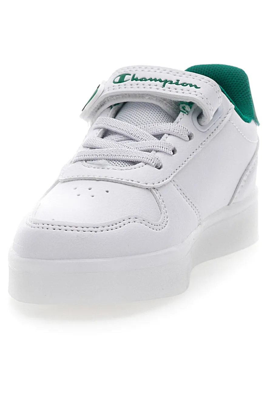 Sneakers Bianche e Verdi Con Luci Champion Glw B TD
