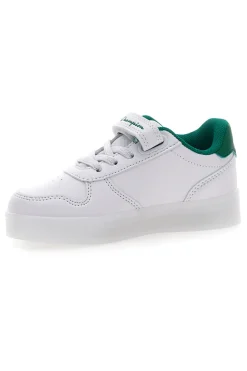 Sneakers Bianche e Verdi Con Luci Champion Glw B TD